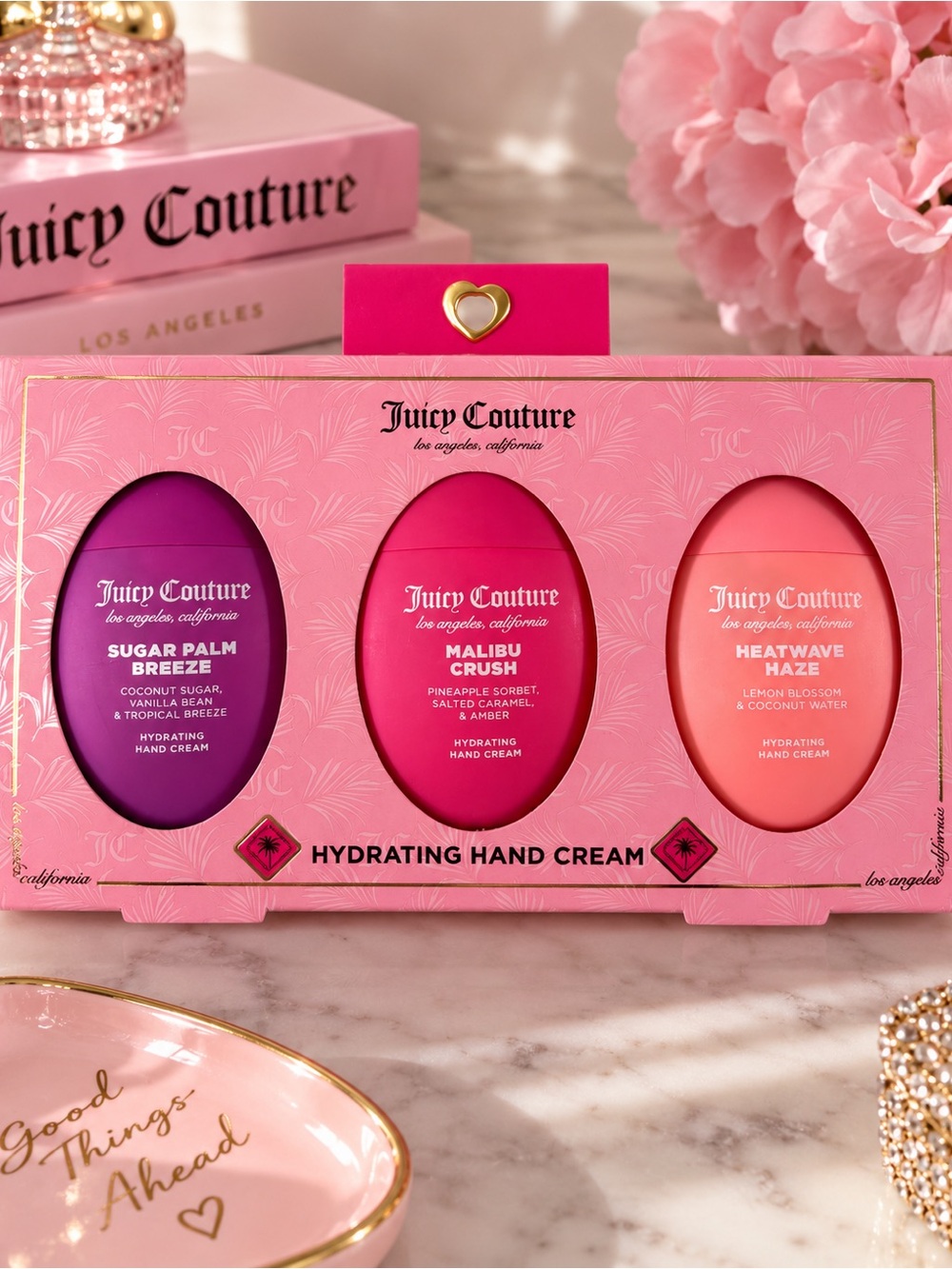 Juicy Couture Hydrating Hand Cream set of 3